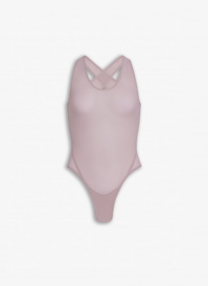 Bodysuit Alaia Cut-out Body Femme Nude France | Z4G-7324