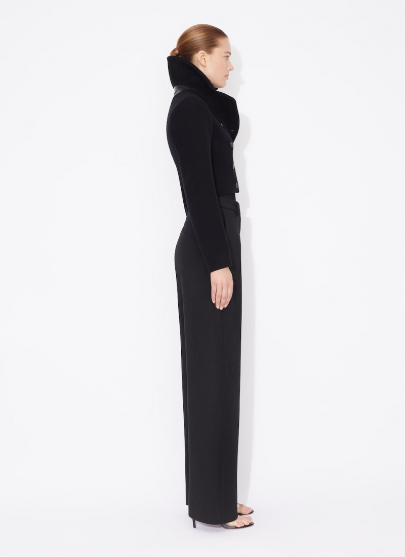 Vestes Alaia Cinched Femme Noir France | Q2M-4205